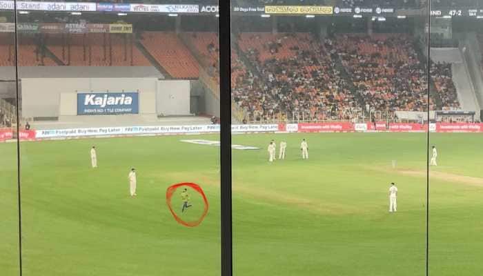 India vs England 3rd Test: COVID-19 bio-bubble scare as Virat Kohli fan runs on to field India vs England 3rd Test: COVID-19 bio-bubble scare as Virat Kohli fan runs on to field