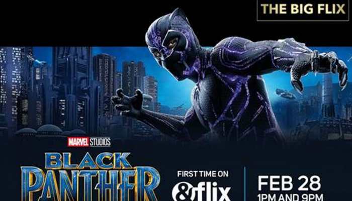 The Big Flix brings MCU’s biggest movie of the year ‘Black Panther’ airing this Sunday on &amp;flix