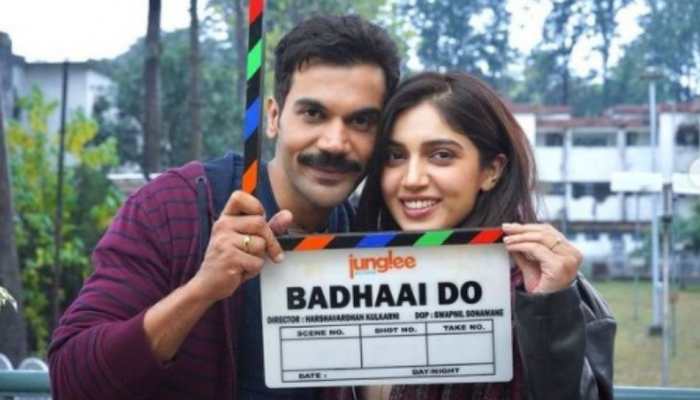It is 'pawri ho rahi hai' on Bhumi Pednekar and Rajkummar Rao's 'Badhaai Do' set, watch the cute video!