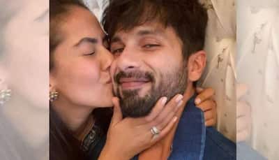 Mira Rajput’s kiss for husband Shahid Kapoor has the internet fawning! 