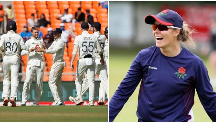 Female cricketer Alexandra Hartley trolls England after pink-ball Test defeat, Rory Burns hits back Female cricketer Alexandra Hartley trolls England after pink-ball Test defeat, Rory Burns hits back