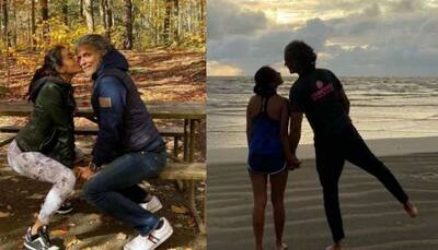 Milind Soman and Ankita Konwar celebrate 7 years of togetherness with loved-up pics! 