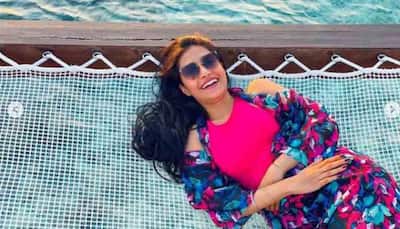 Cricketer Yuzvendra Chahal's wife Dhanashree Verma shares stunning video in black bikini from Maldives vacation