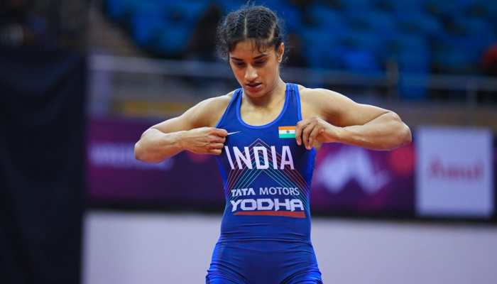 Vinesh Phogat returns to mat with gold in Kiev, pins former world champion in final Vinesh Phogat returns to mat with gold in Kiev, pins former world champion in final