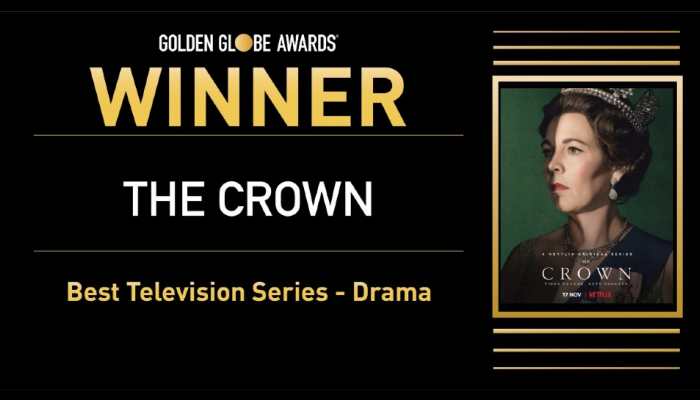 'The Crown' bags Golden Globe for Best Television Drama Series