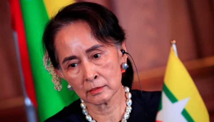Myanmar&#039;s Suu Kyi appears at court hearing via video conferencing, faces new charge 