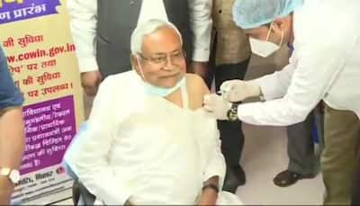 Chief Minister Nitish Kumar receives first COVID-19 vaccine shot on his birthday