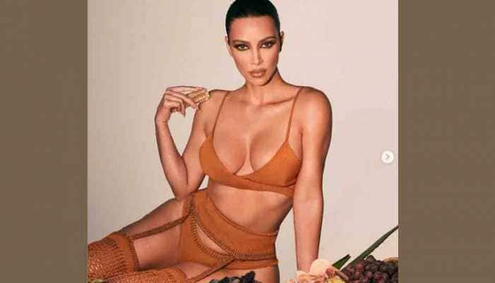 Celebrity Porn Kim Kardashian - Kim Kardashian raises mercury with bold nude photoshoot, bares it all |  People News | Zee News