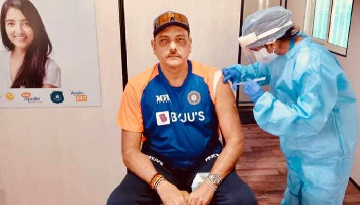 India vs England: Head coach Ravi Shastri gets COVID-19 vaccination