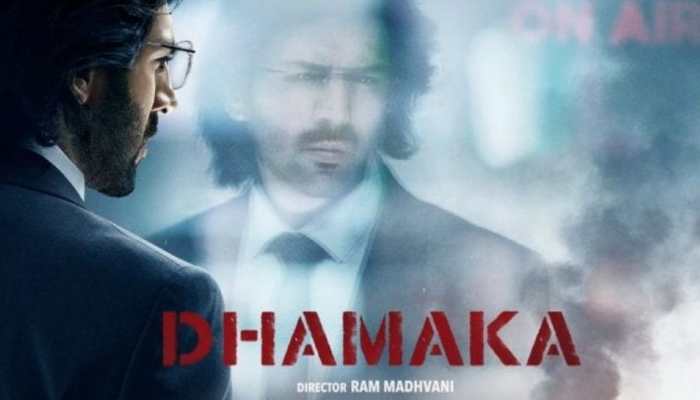 Kartik Aaryan&#039;s &#039;Dhamaka&#039; teaser out, film promises a gripping story - Watch   