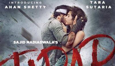 Tara Sutaria and Ahan Shetty's incredible love story Tadap first look poster hits the internet!