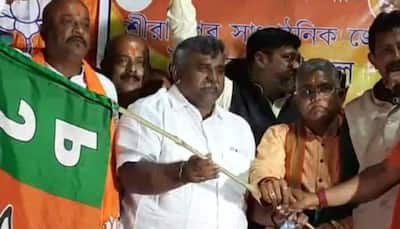 Trinamool Congress MLA Jitendra Tiwari joins Bharatiya Janata Party