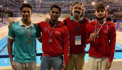 Film star R Madhavan’s son Vedaant wins swimming bronze medal