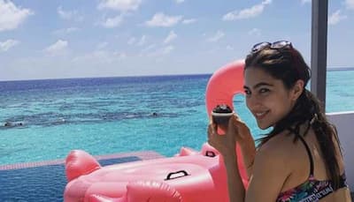Hold your breath! Sara Ali Khan's coral bikini blast from Maldives sends the internet into a meltdown