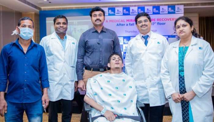Chennai doctors treat, revive construction worker who fell from 17th floor