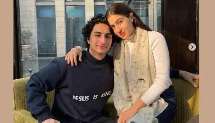 Sara Ali Khan shares glimpse of little brother Ibrahim Ali Khan&#039;s football-themed birthday cake