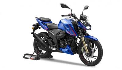 TVS Motor unveils Apache RTR 200 4V motorcycle with 3 ride modes, price starts at Rs 1.28 lakh