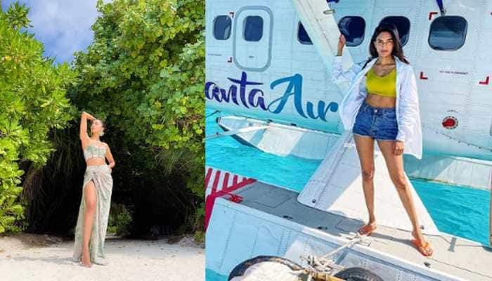 TV actress Erica Fernandes raises hotness bar in Maldives, poses in a bikini - Pics inside!