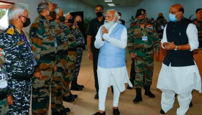 PM Modi to address top military leadership in Gujarat today, his first since standoff with China