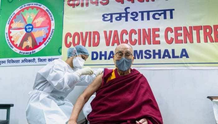 Dalai Lama gets COVID-19 vaccine shot, urges people to get vaccinated