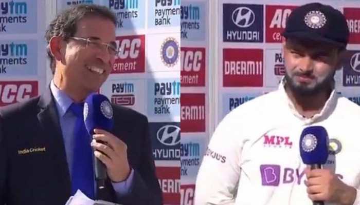 Rishabh Pant&#039;s epic response to Harsha Bhogle on commentary leaves everyone in splits, watch