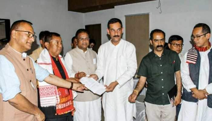 Denied poll ticket, Assam BJP minister Sum Ronghang joins Congress