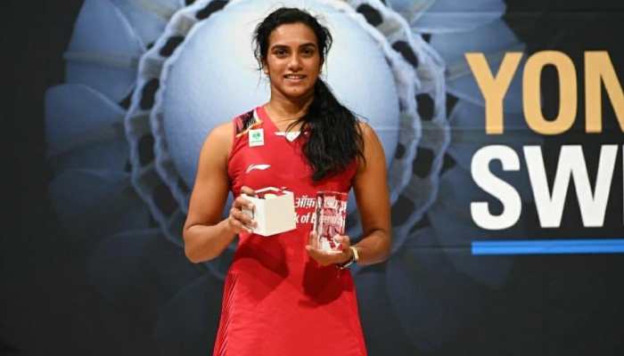 PV Sindhu suffers crushing defeat to Carolina Marin in Swiss Open final