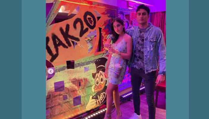 Sara Ali Khan shares pictures from Ibrahim Ali Khan's birthday, calls him father Saif Ali Khan's carbon copy