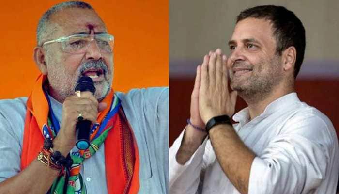 Union Minister Giriraj Singh takes dig at Rahul Gandhi over ‘fisheries ministry’ remark, says &#039;he should go to school&#039;