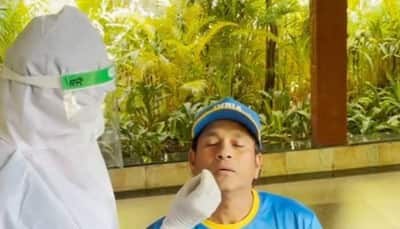 Road Safety World Series: Sachin Tendulkar pulls prank on medical staff while taking Covid-19 test, watch video