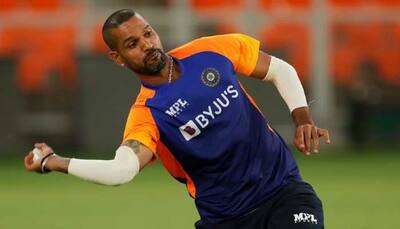 India vs England: Shikhar Dhawan sweats it out in training ahead of first T20I, see pics