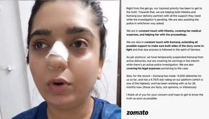Zomato founder Deepinder Goyal releases official statement, says &#039;covering Bengaluru woman&#039;s medical bills and delivery boy&#039;s legal expenses