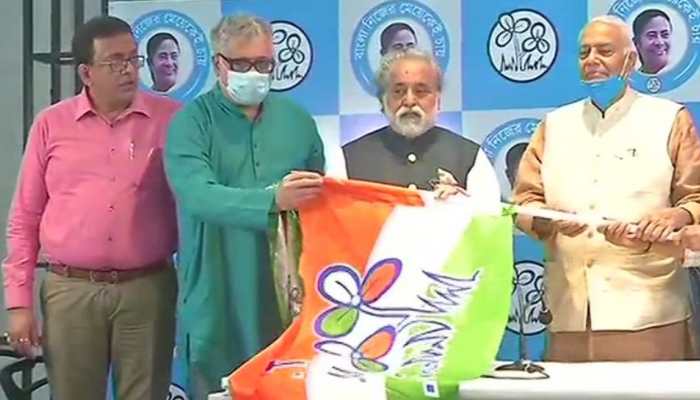Ex-BJP leader Yashwant Sinha joins Mamata Banerjee's Trinamool Congress ahead of West Bengal assembly election 2021  