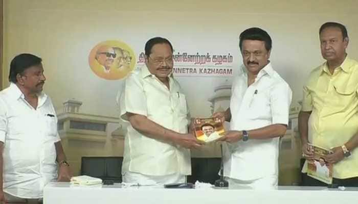 DMK releases party manifesto for Tamil Nadu assembly elections 2021, promises reduction in petrol prices