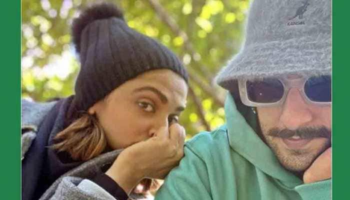 Ranveer Singh&#039;s peek-a-boo moment with wife Deepika Padukone is visual delight 