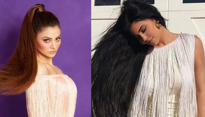 Urvashi Rautela twins with Kylie Jenner, flaunts her sassy fringe dress in sensational pics!