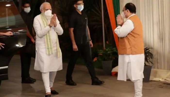 PM Narendra Modi attends BJP's CEC meet to finalise candidates for upcoming Assembly polls 
