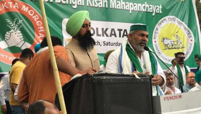 New mandi will be opened in Parliament: BKU leader Rakesh Tikait in West Bengal's Nandigram