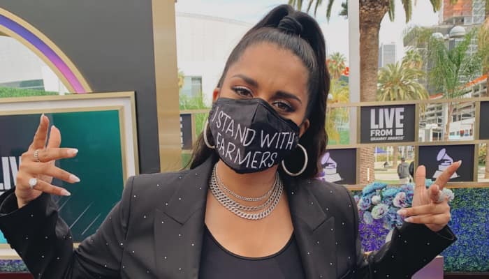 Lilly Singh supports India&#039;s farmers protest at Grammy&#039;s 2021