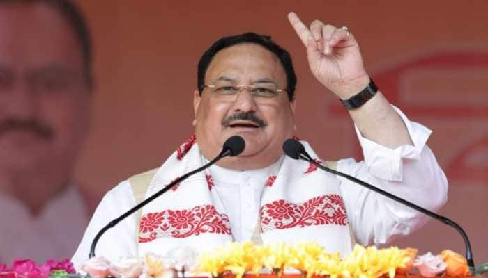 Congress believes in &#039;Latkaana, Atkaana, Bhatkaana&#039;, says BJP President JP Nadda in Assam