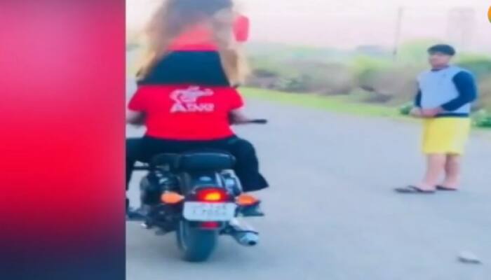 Fine of Rs 11000 slapped on &#039;Bullet Girls&#039;, stunt video went viral on social media