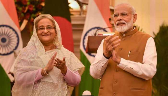 PM Narendra Modi accepts Sheikh Hasina&#039;s invite to visit Bangladesh on Sheikh Mujibur Rahman&#039;s birth centenary 