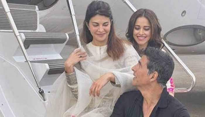 Akshay Kumar, Jacqueline Fernandez and Nushrratt Bharuccha off to Ayodha for Ram Setu shoot - See first pic