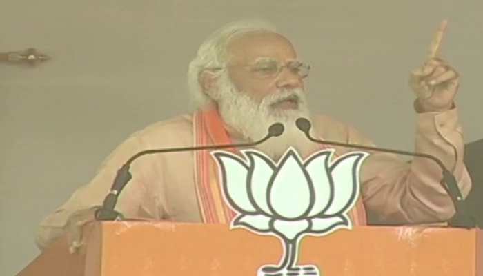 BJP will build &#039;Sonar Bangla&#039; to achieve dreams of Gurudev and Netaji: PM Narendra Modi