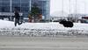 Bear chases down man across busy street in Russia, gets hit by bus
