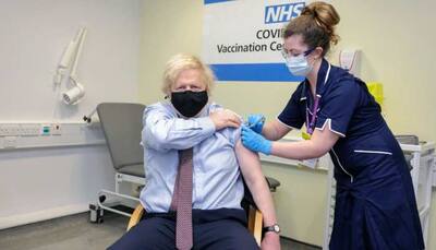 UK PM Boris Johnson gets first shot of AstraZeneca COVID-19 vaccine