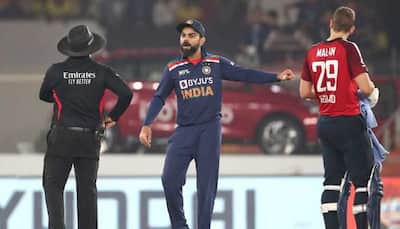 WATCH: Virat Kohli, Jos Buttler engage in war of words during 5th T20I