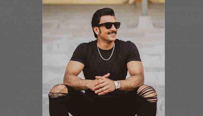 Ranveer Singh goes all black, shares photos in ripped jeans, sunglasses
