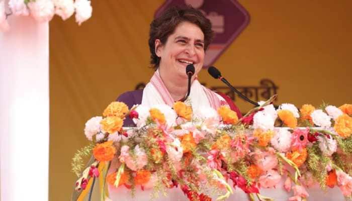 PM worried about 22-year-old&#039;s tweet but absent when people suffered in floods: Priyanka Gandhi Vadra in Assam