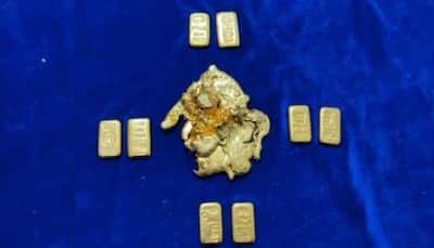 Six passengers arrested in Chennai for smuggling 5.55 kg gold worth Rs 2.53 crore, foreign currency worth Rs 24 lakh seized